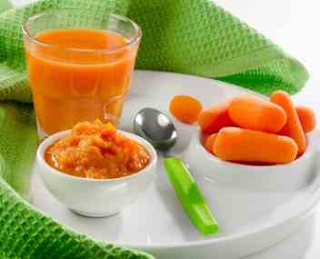 Сколько варить морковное пюре