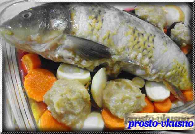 Гефилте фиш – фаршированная рыба