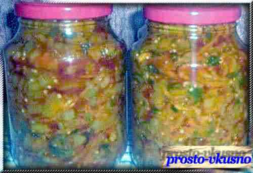 Салат на зиму с овощами и грибами главная рецепты